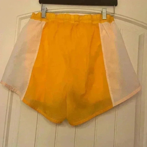 GymShark Orange & White Running Shorts size Large - Picture 4 of 8